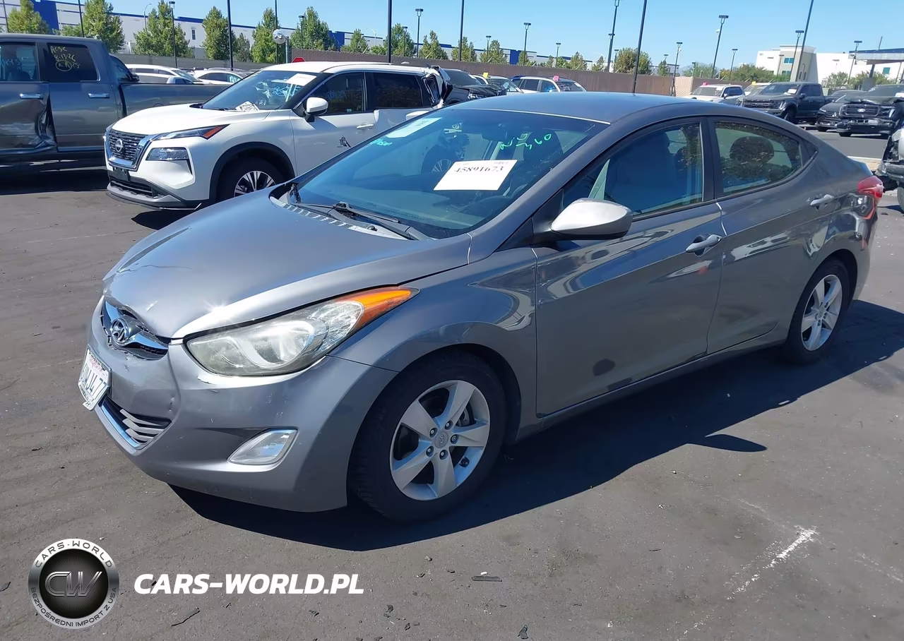 2012 Hyundai Elantra Gls VIN:5NPDH4AEXCH124425 - 2