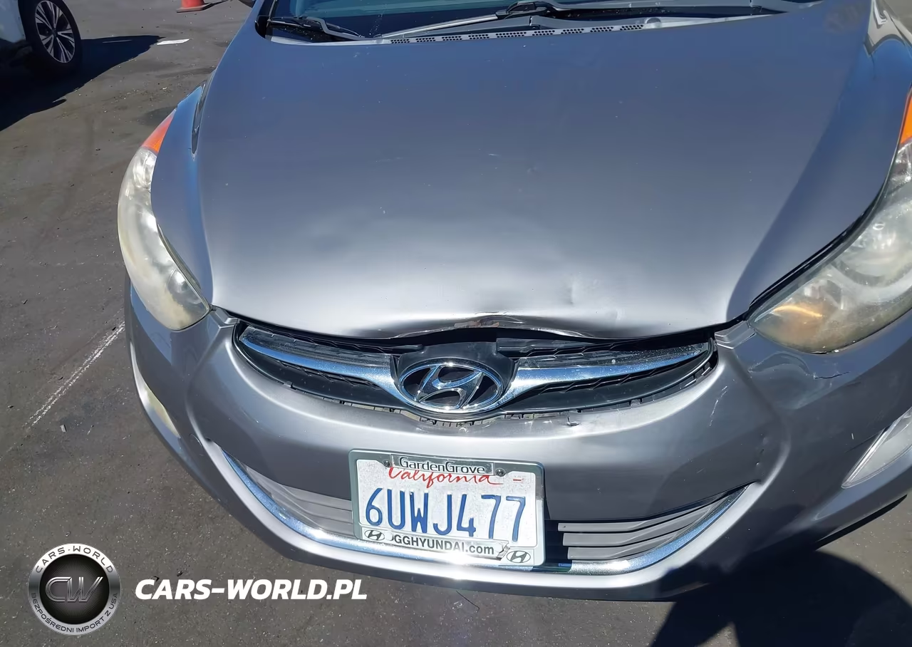 2012 Hyundai Elantra Gls VIN:5NPDH4AEXCH124425 - 6