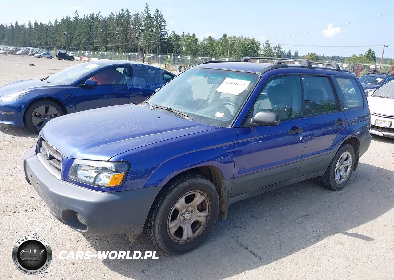 2003 Subaru Forester X VIN:JF1SG636X3H716021 - 2
