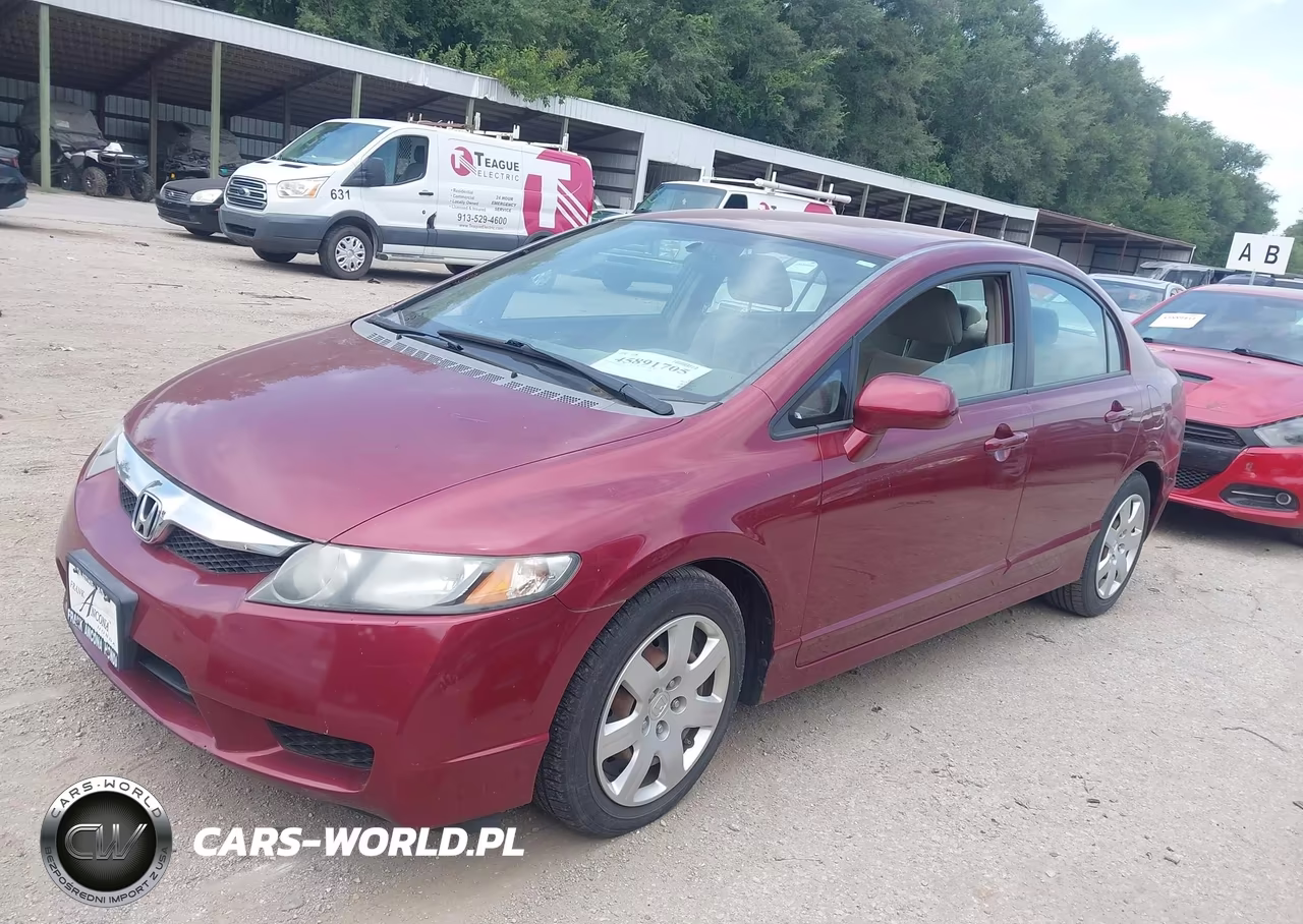 2010 Honda Civic Lx VIN:19XFA1F59AE014259 - 2