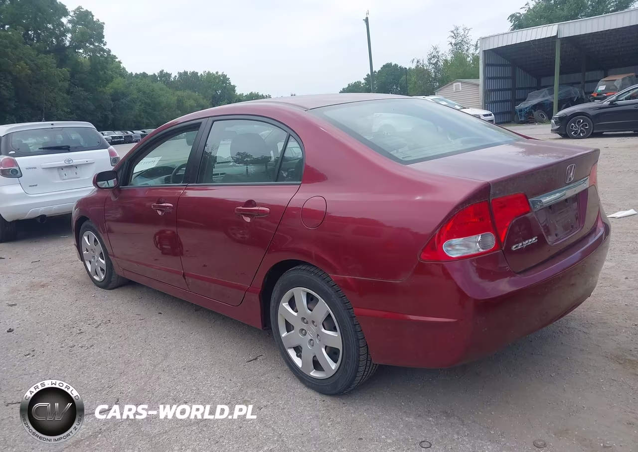 2010 Honda Civic Lx VIN:19XFA1F59AE014259 - 3