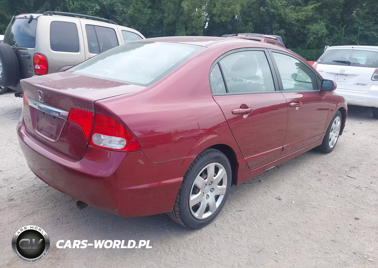 2010 Honda Civic Lx VIN:19XFA1F59AE014259 - 4