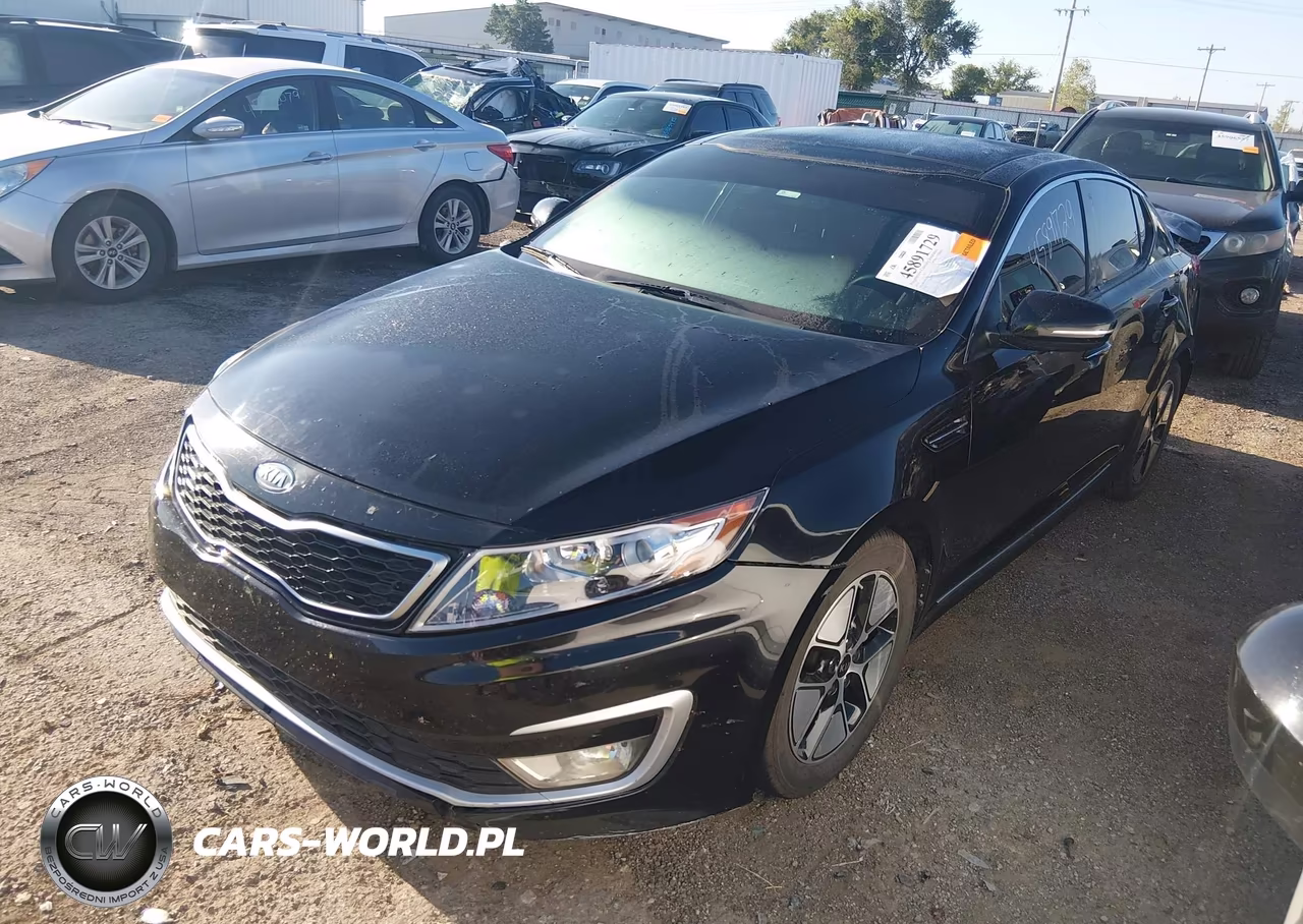 2012 Kia Optima Hybrid VIN:KNAGM4AD4C5013317 - 2