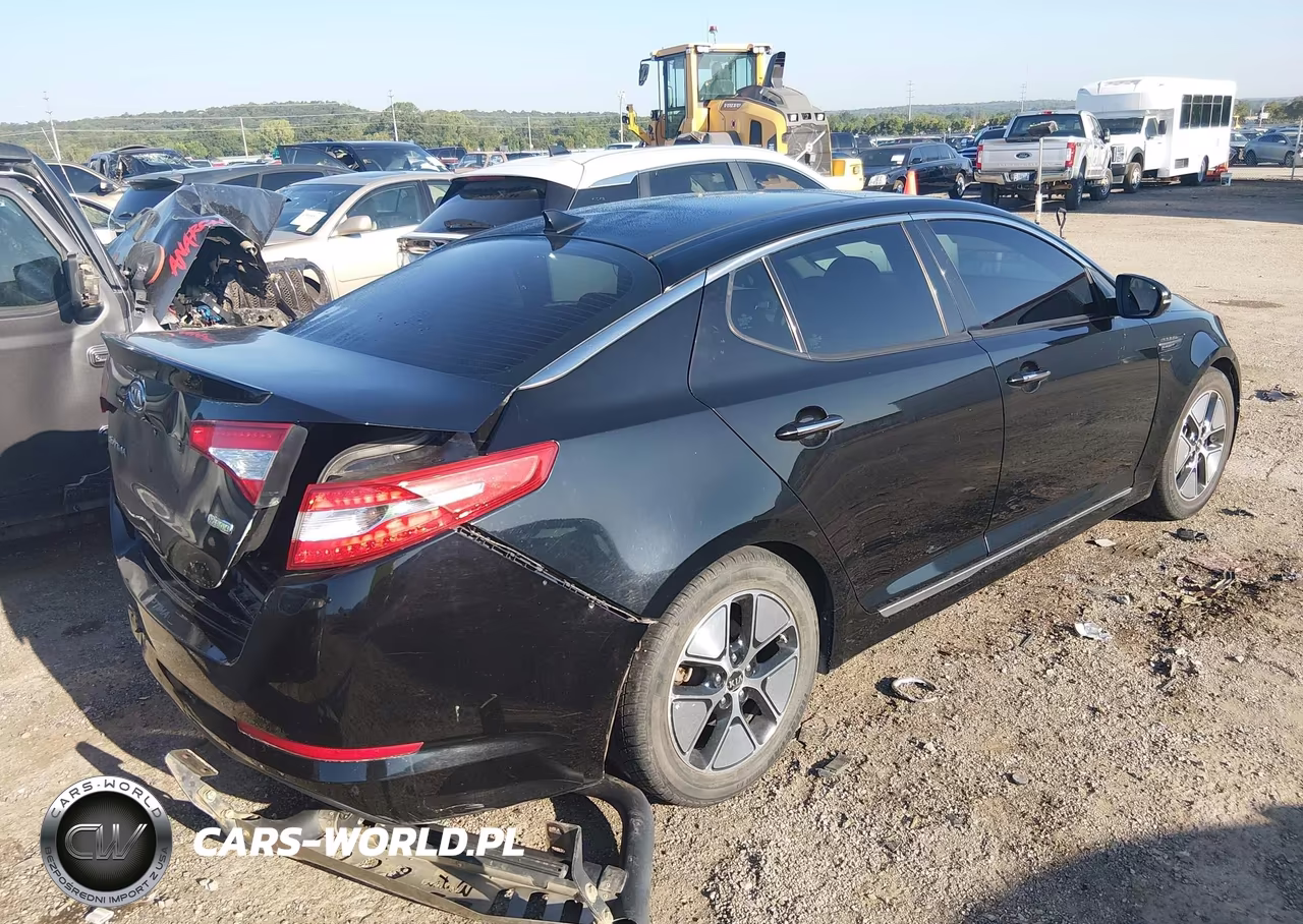 2012 Kia Optima Hybrid VIN:KNAGM4AD4C5013317 - 4