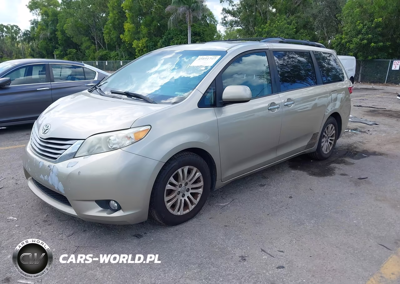 2016 Toyota Sienna Xle Premium 8 Passenger VIN:5TDYK3DC3GS759347 - 2