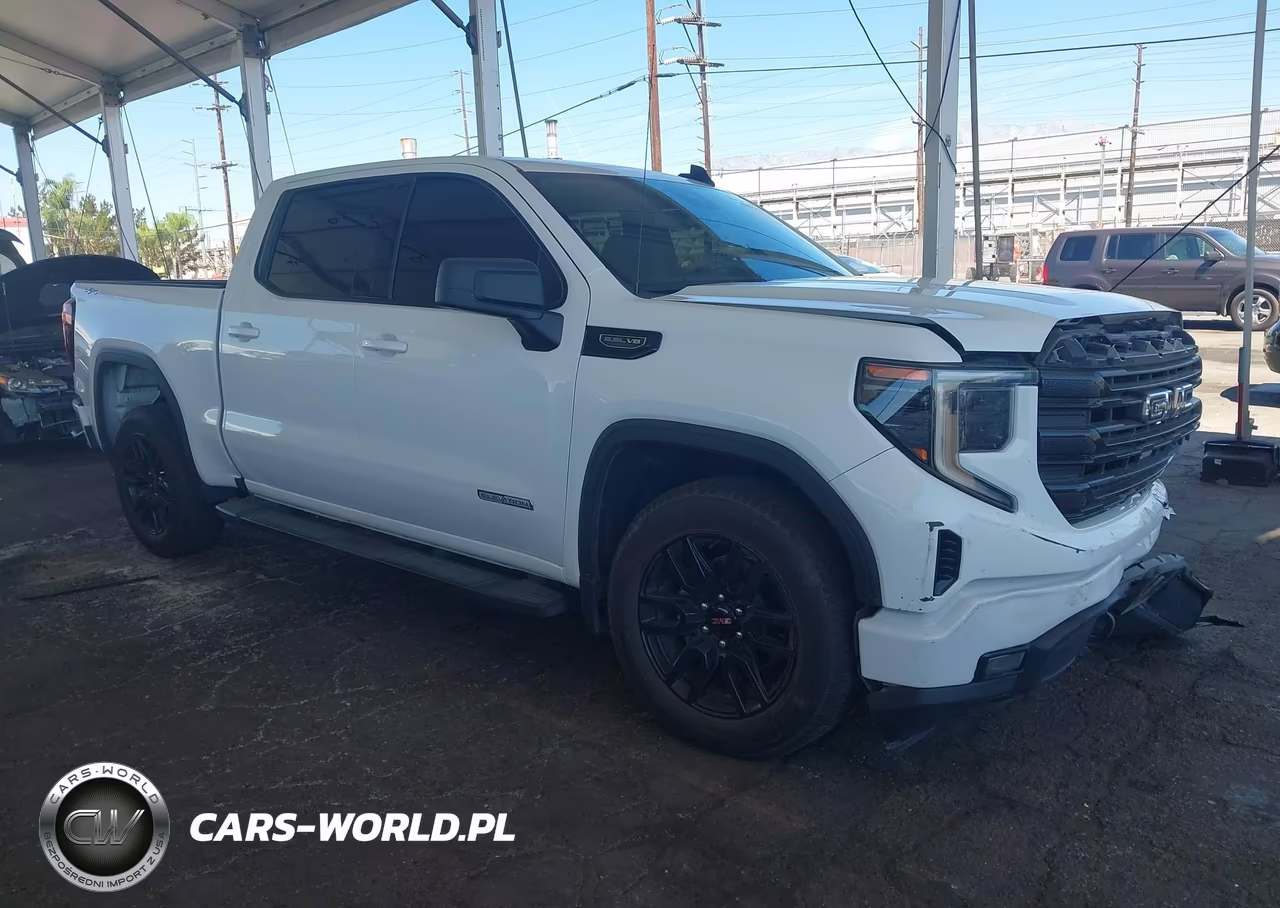 2024 GMC Sierra 1500 4Wd Short Box Elevation With 3Sb