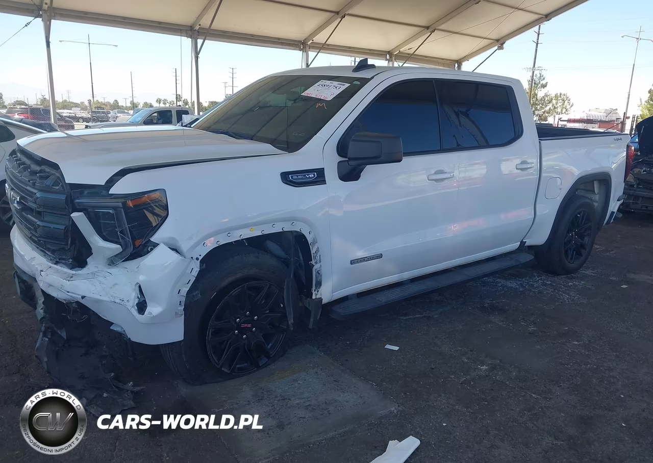 2024 GMC Sierra 1500 4Wd Short Box Elevation With 3Sb VIN:1GTUUCED3RZ144279 - 2