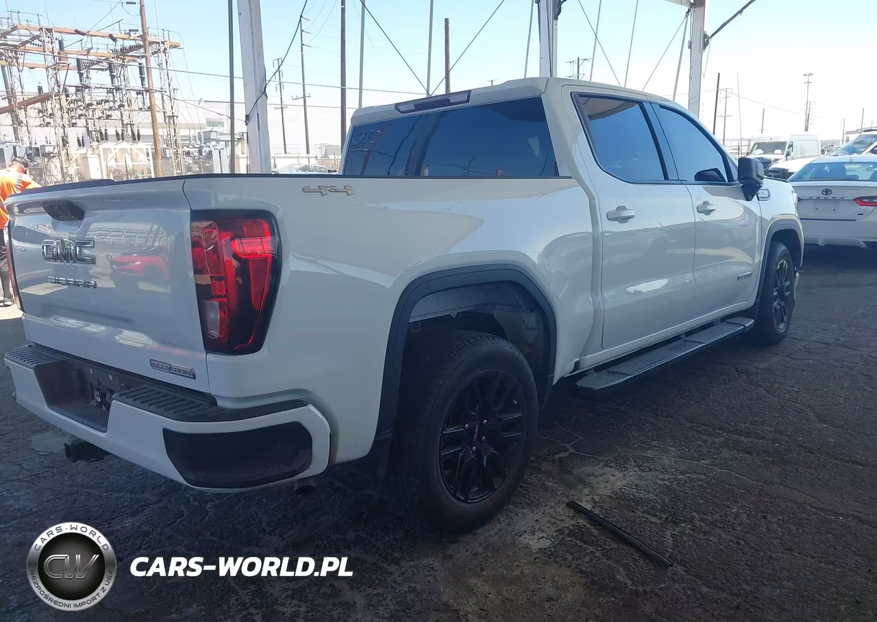 2024 GMC Sierra 1500 4Wd Short Box Elevation With 3Sb VIN:1GTUUCED3RZ144279 - 4