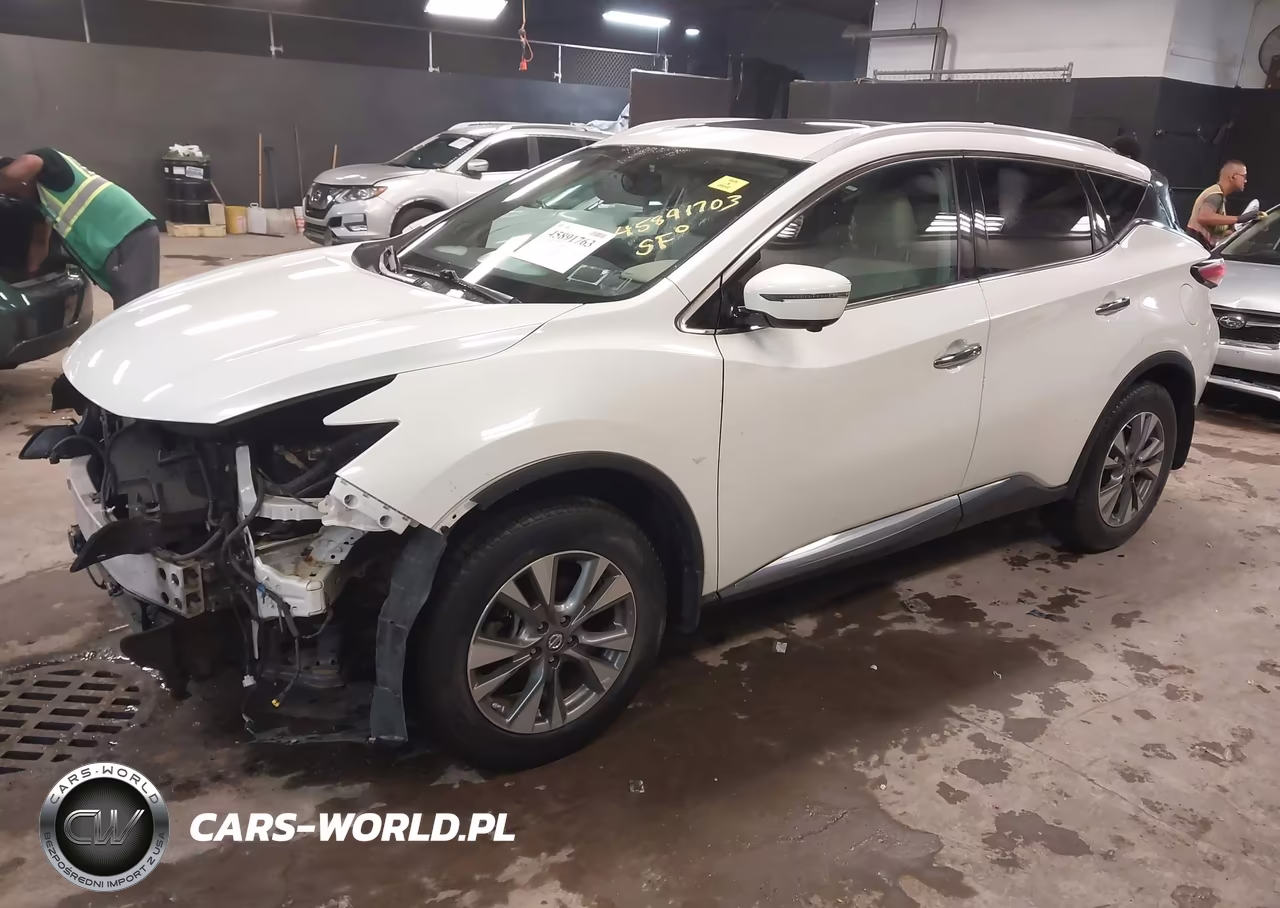 2017 Nissan Murano Sl VIN:5N1AZ2MH1HN174319 - 2