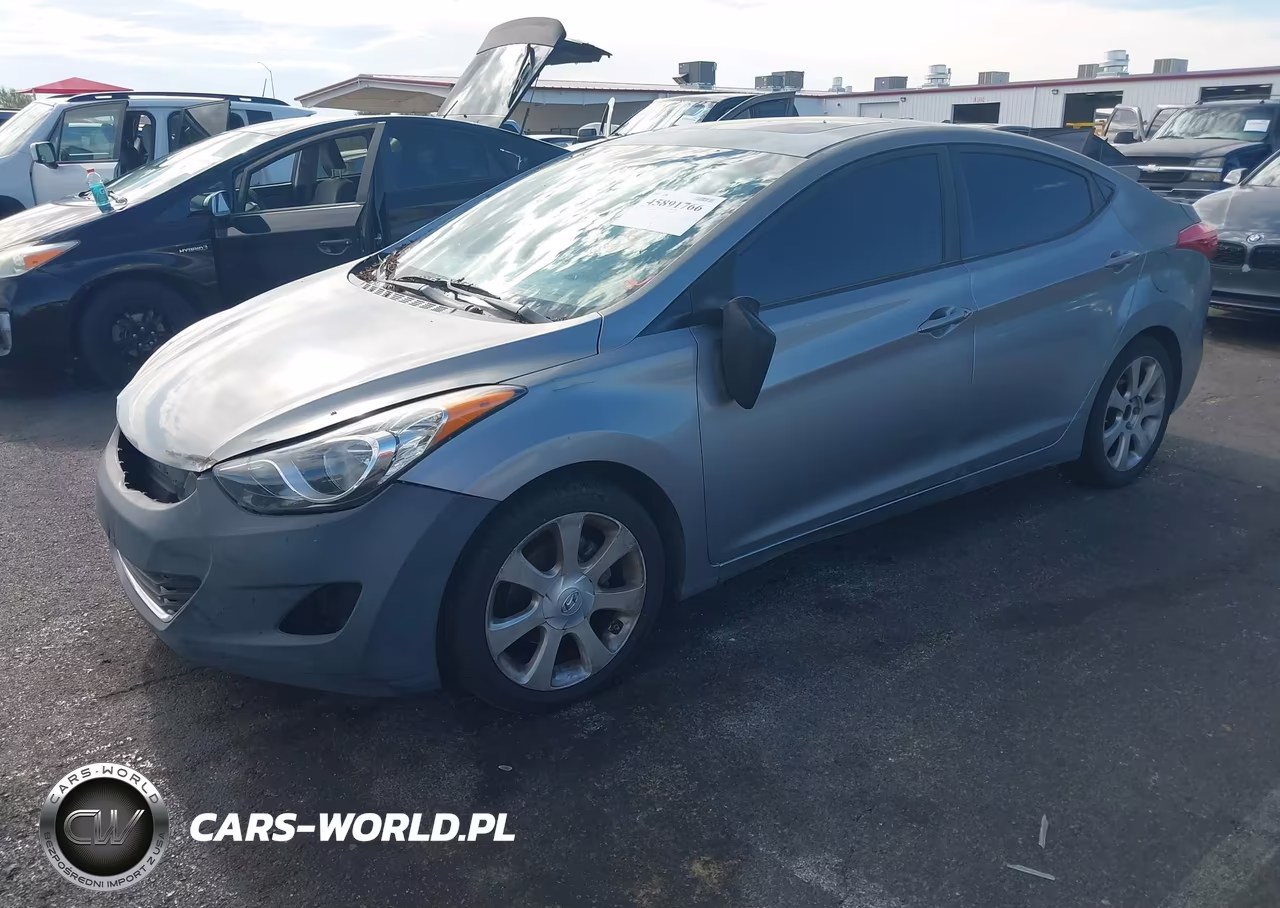 2012 Hyundai Elantra Limited (Ulsan Plant) VIN:KMHDH4AE9CU255380 - 2