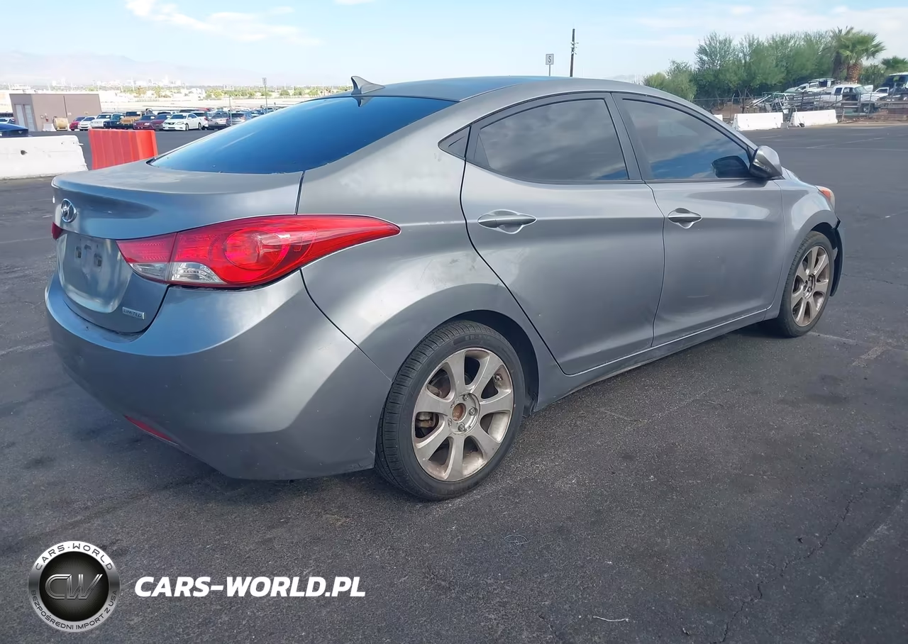 2012 Hyundai Elantra Limited (Ulsan Plant) VIN:KMHDH4AE9CU255380 - 4
