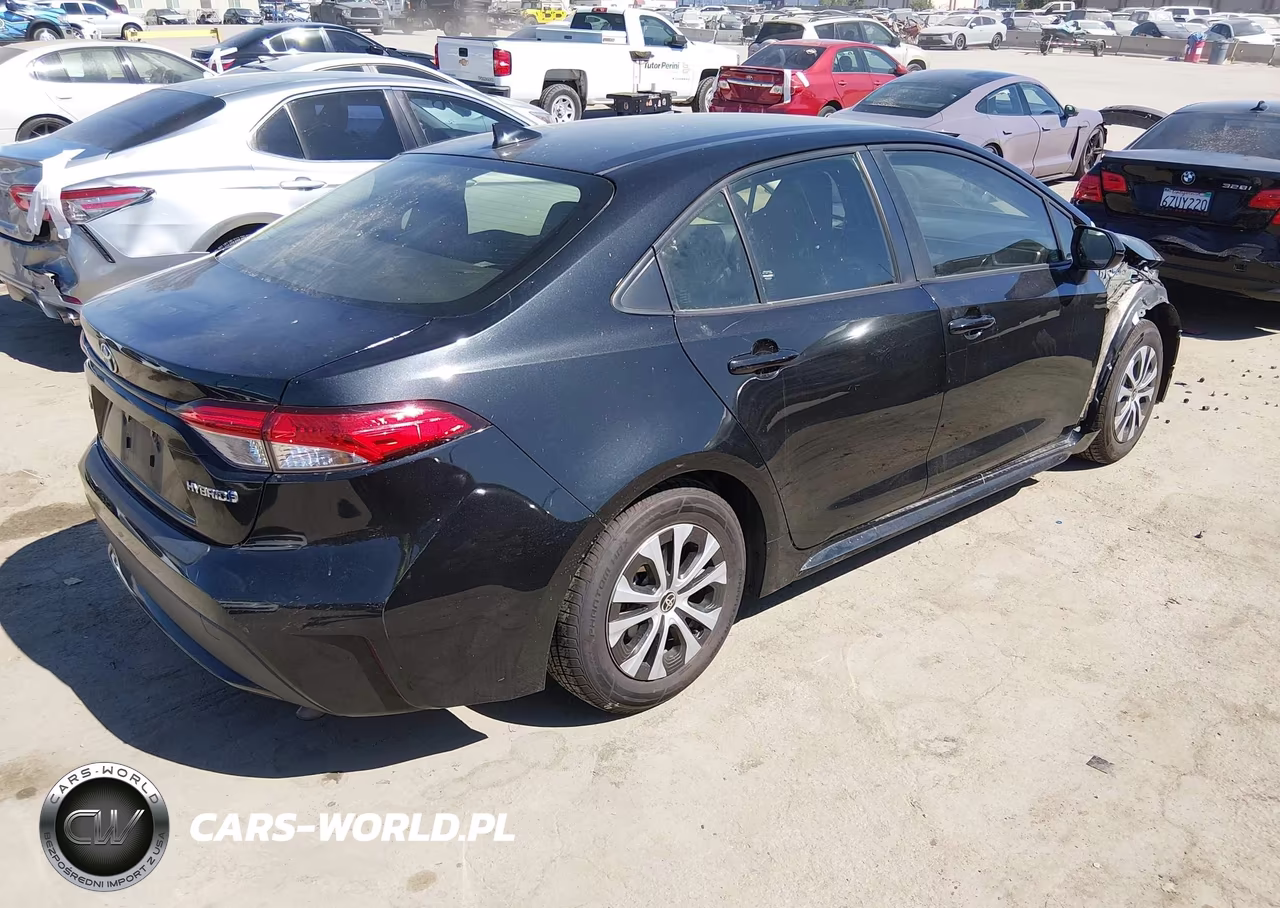2022 Toyota Corolla Hybrid Le VIN:JTDEAMDE2NJ061335 - 4