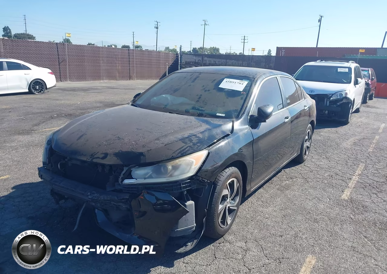 2016 Honda Accord Lx VIN:1HGCR2F32GA184492 - 2