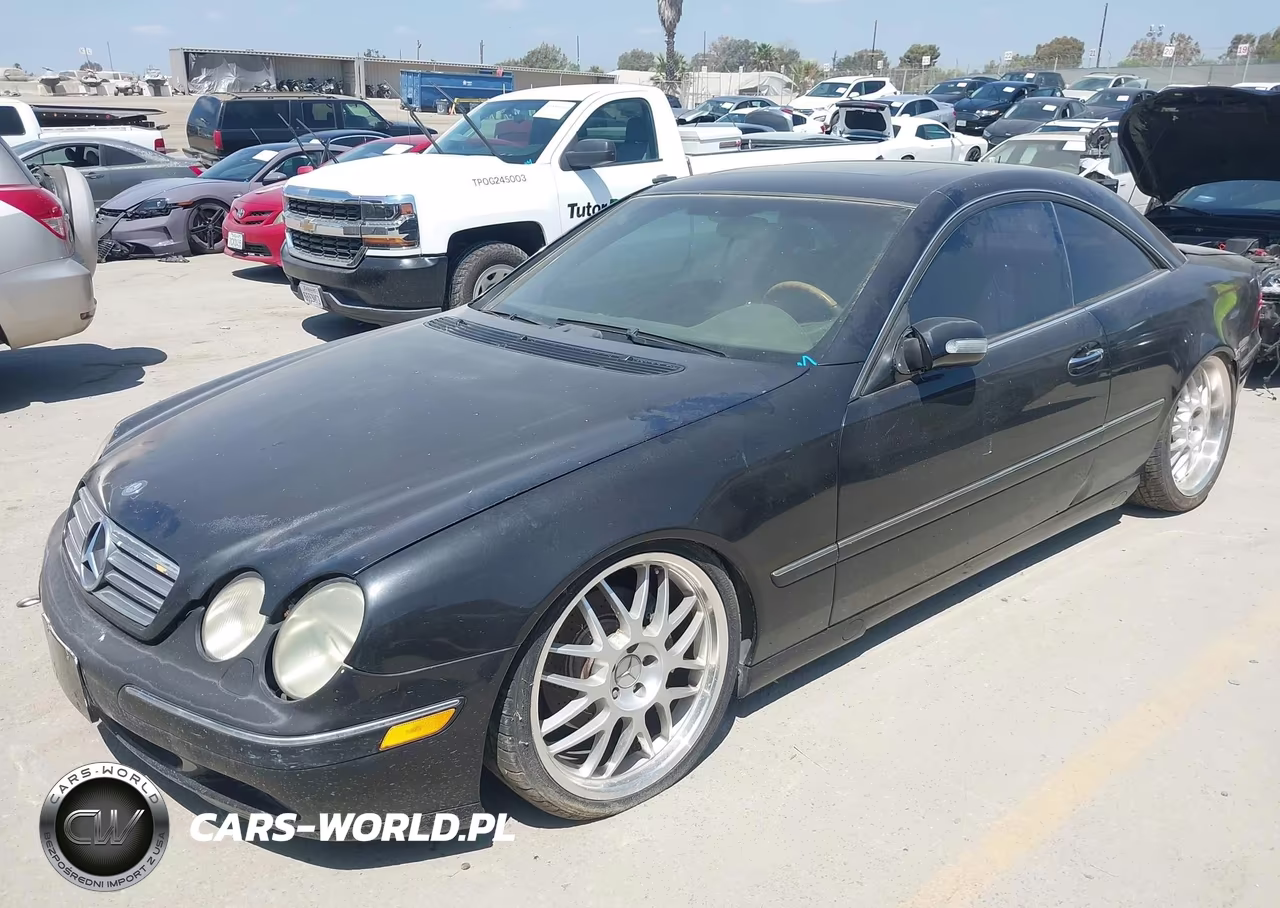 2000 Mercedes-Benz Cl 500 VIN:WDBPJ75J2YA001709 - 2