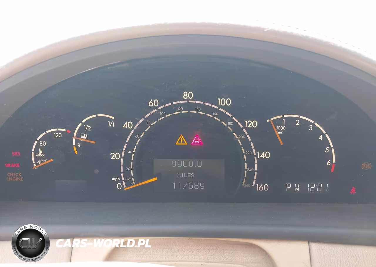 2000 Mercedes-Benz Cl 500 VIN:WDBPJ75J2YA001709 - 7
