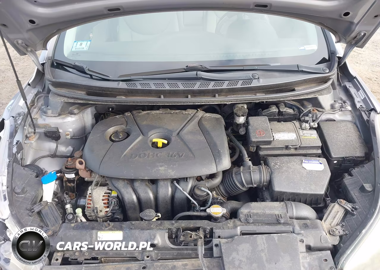 2011 Hyundai Elantra Gls (Ulsan Plant) VIN:KMHDH4AE4BU131757 - 10
