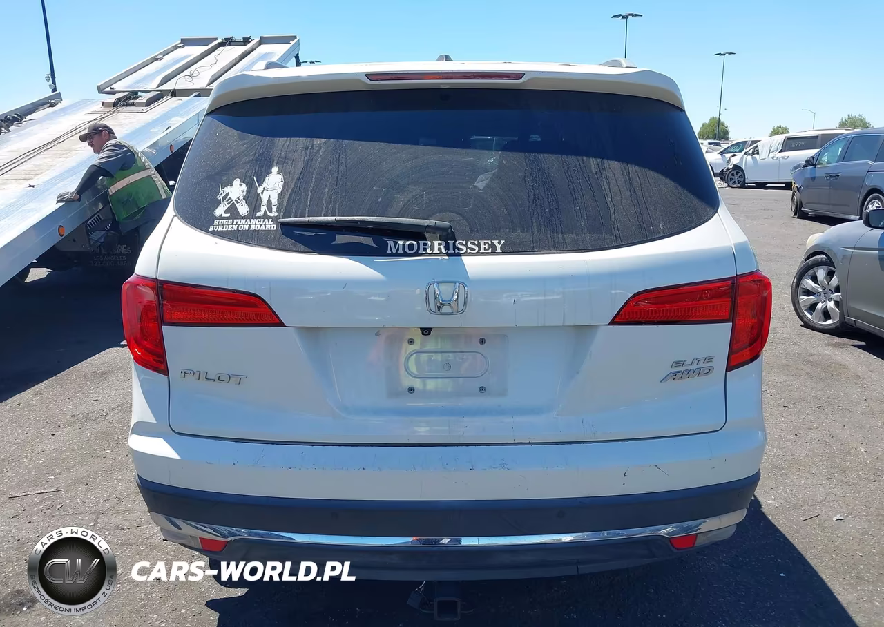 2017 Honda Pilot Elite VIN:5FNYF6H00HB052055 - 16