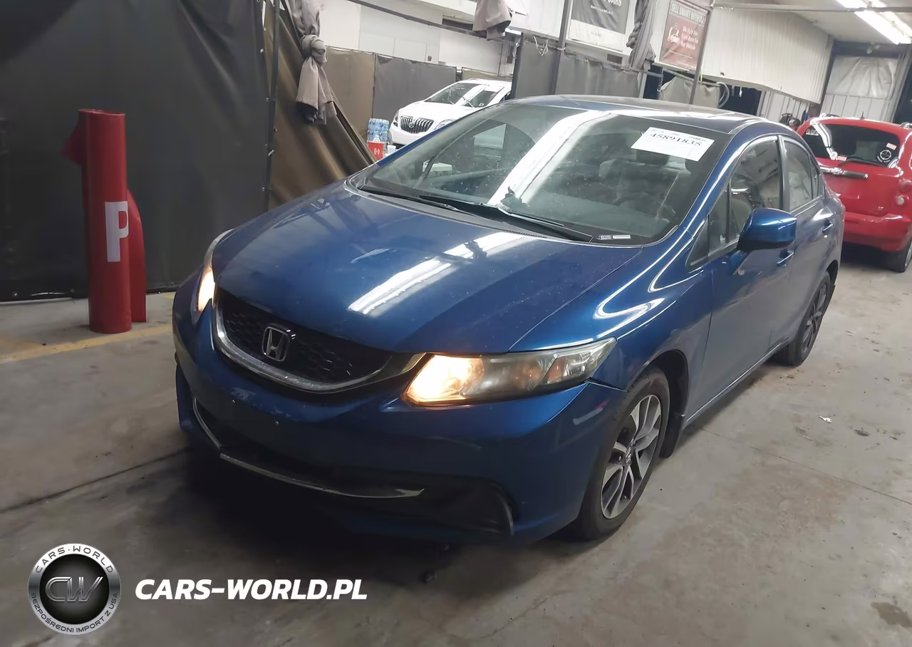 2013 Honda Civic Ex VIN:2HGFB2F88DH507034 - 2