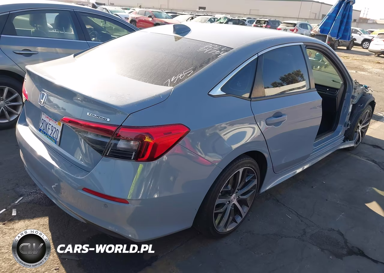 2022 Honda Civic Touring VIN:2HGFE1F98NH327385 - 4