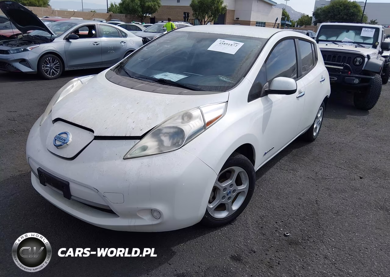 2013 Nissan Leaf Sv VIN:1N4AZ0CP0DC420158 - 2