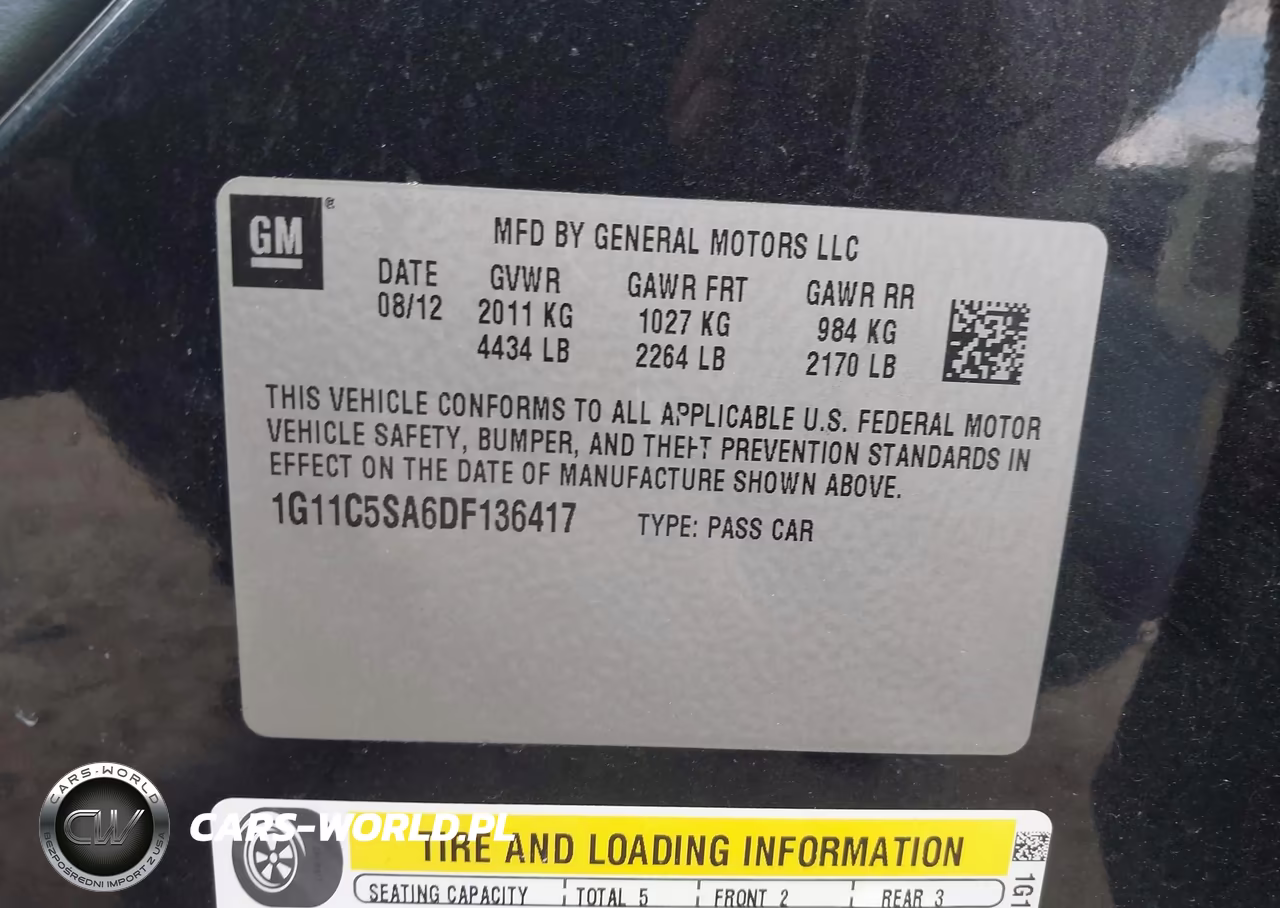 2013 Chevrolet Malibu 1Lt VIN:1G11C5SA6DF136417 - 9