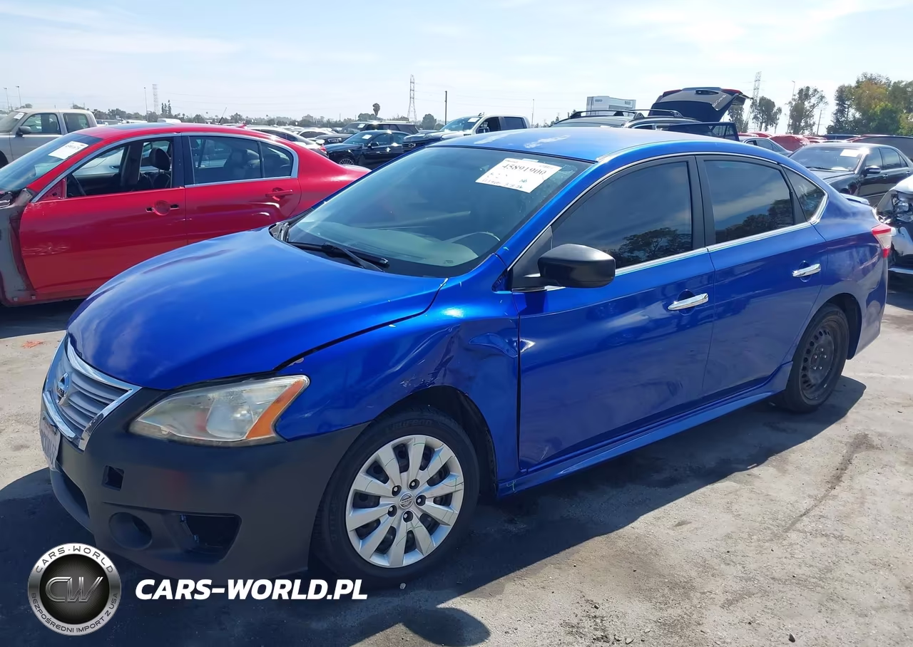 2014 Nissan Sentra Sr VIN:3N1AB7AP8EY322923 - 2