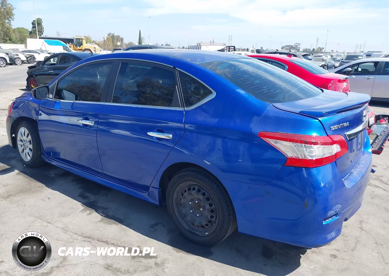 2014 Nissan Sentra Sr VIN:3N1AB7AP8EY322923 - 3