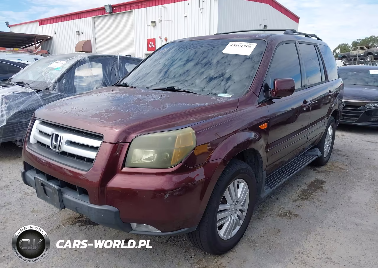 2007 Honda Pilot Ex-L VIN:5FNYF18557B004418 - 2