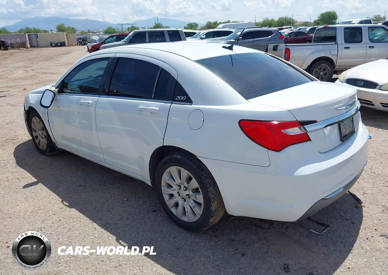 2013 Chrysler 200 Lx VIN:1C3CCBAB1DN647164 - 3