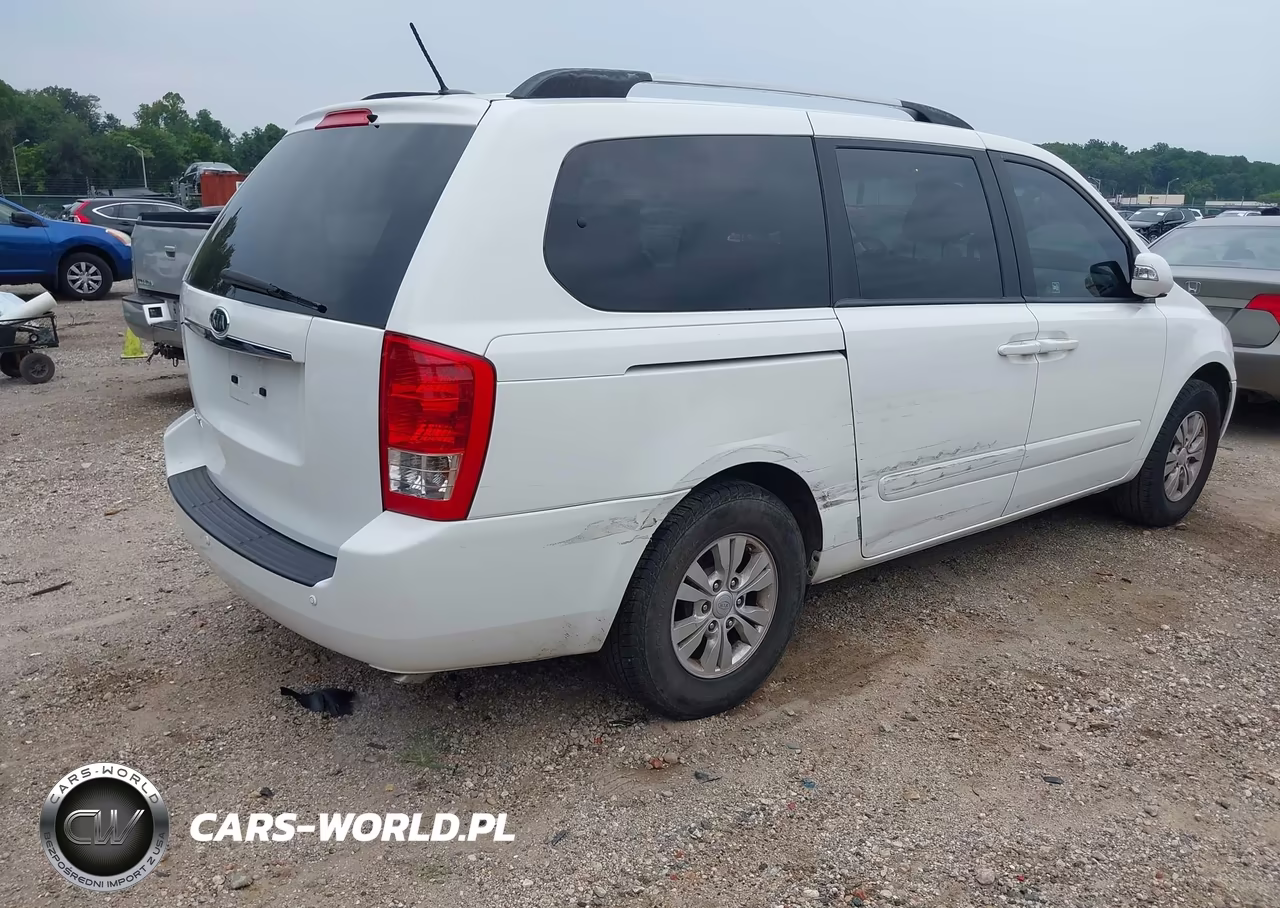 2012 Kia Sedona Lx VIN:KNDMG4C77C6454941 - 4