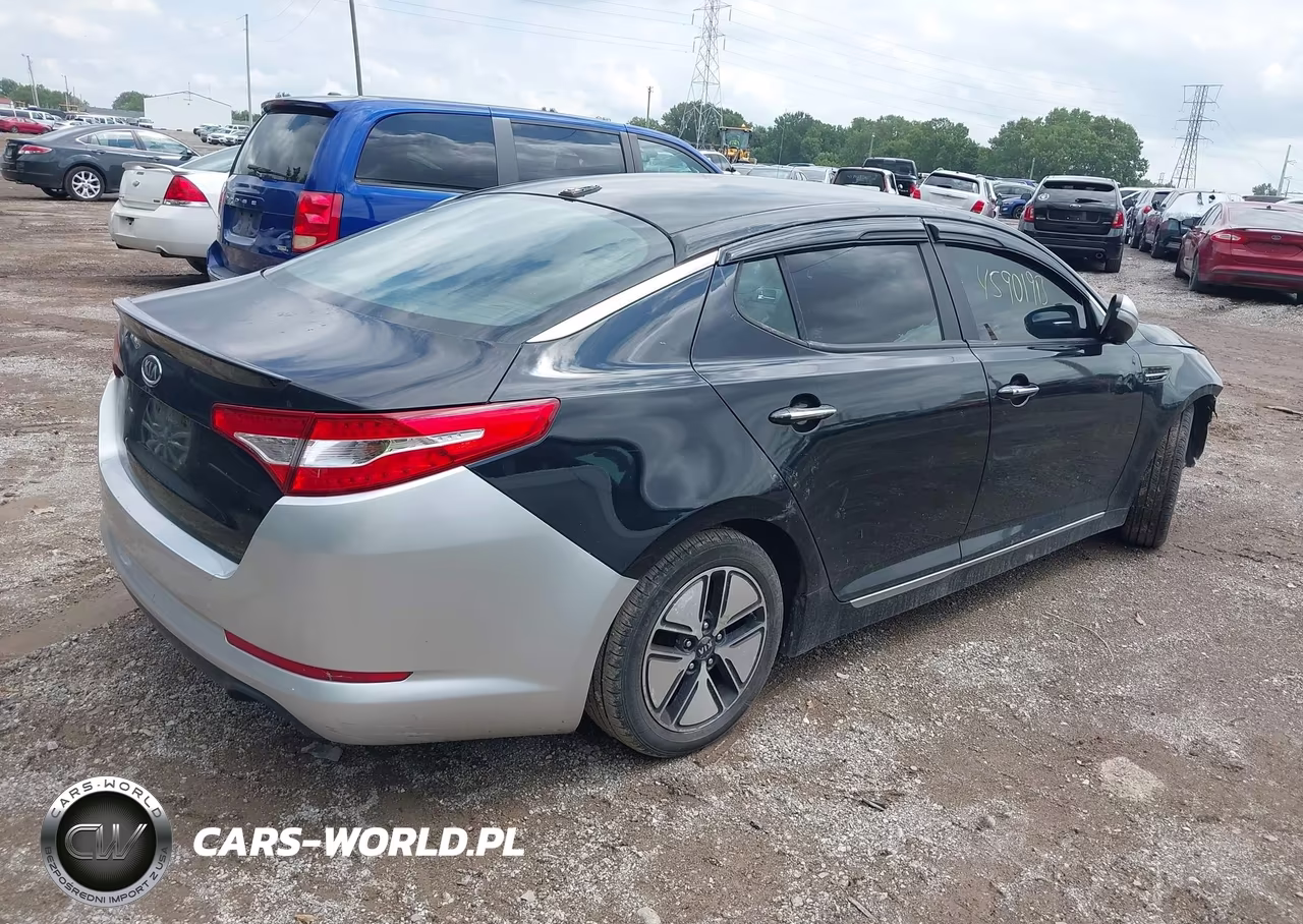 2012 Kia Optima Hybrid Ex VIN:KNAGM4AD8C5011618 - 4