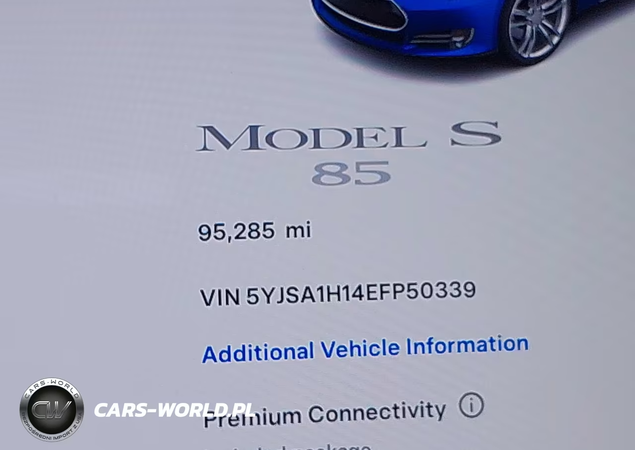 2014 Tesla Model S P85 VIN:5YJSA1H14EFP50339 - 16
