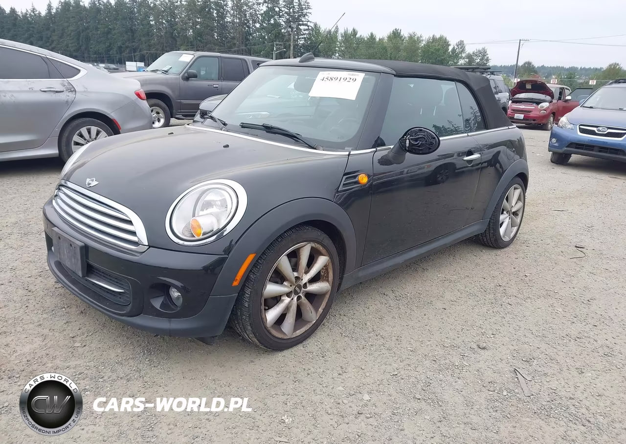 2014 Mini Convertible Cooper VIN:WMWZN3C59ET569756 - 2