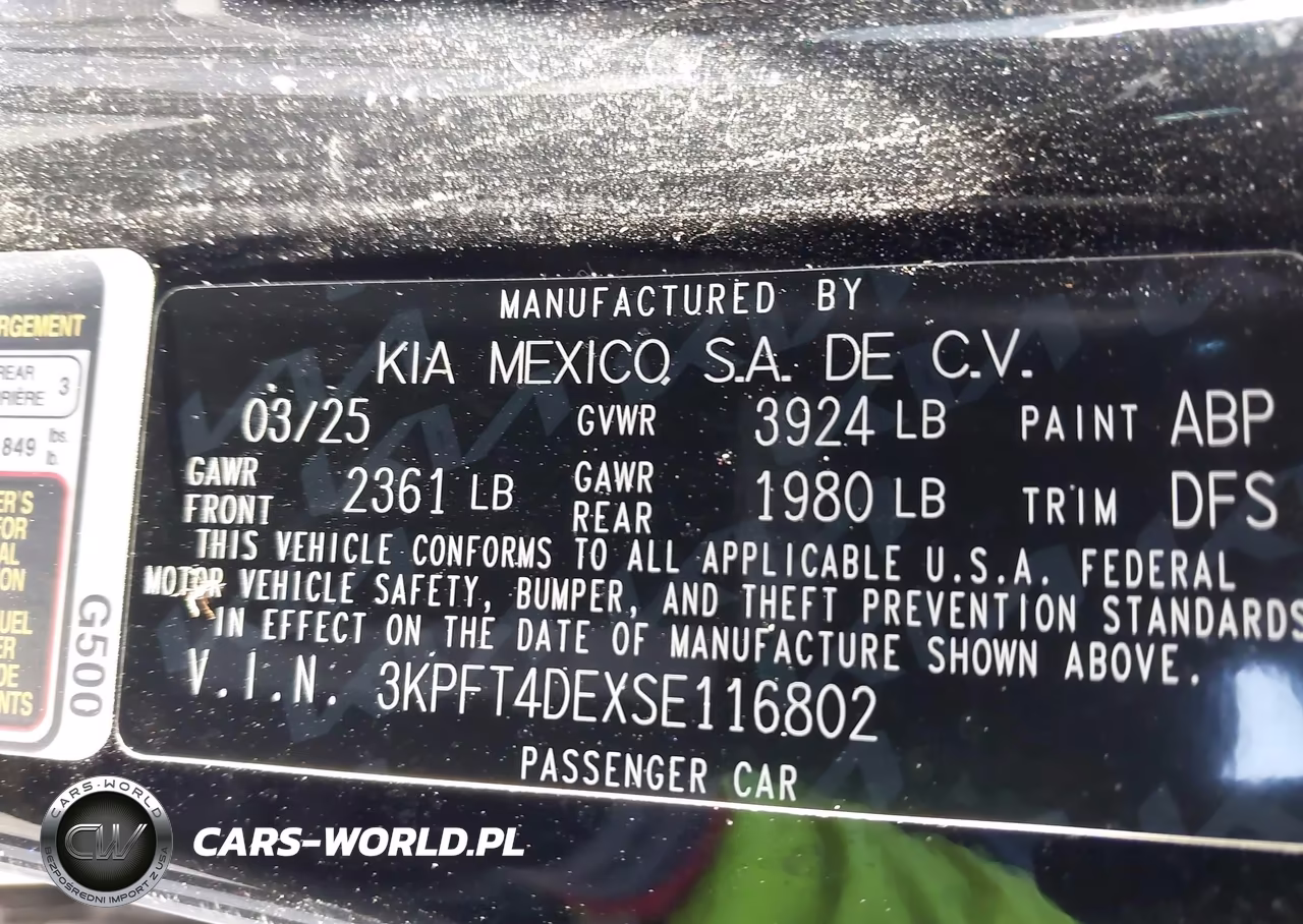 2025 Kia K4 Lxs VIN:3KPFT4DEXSE116802 - 9