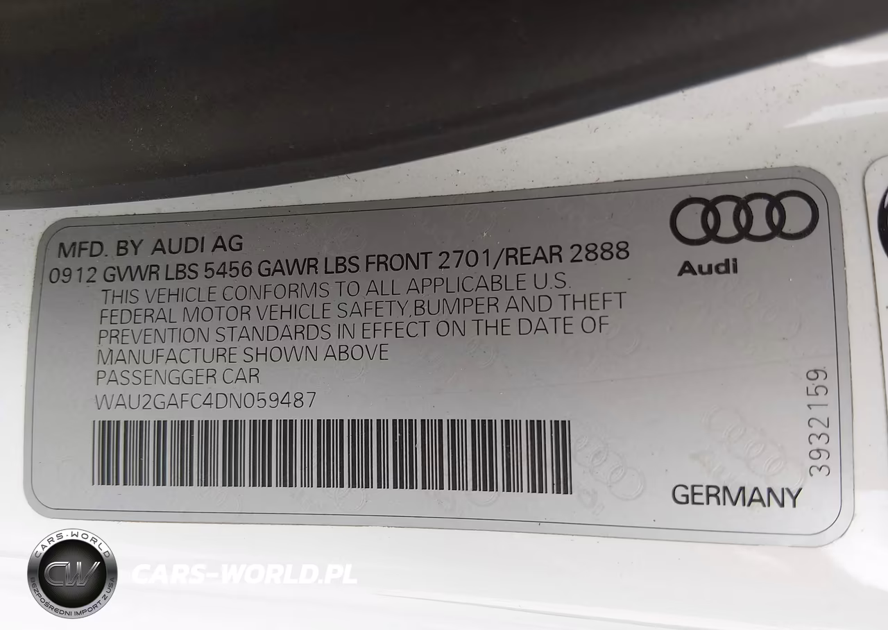 2013 Audi A7 3.0T Premium VIN:WAU2GAFC4DN059487 - 9