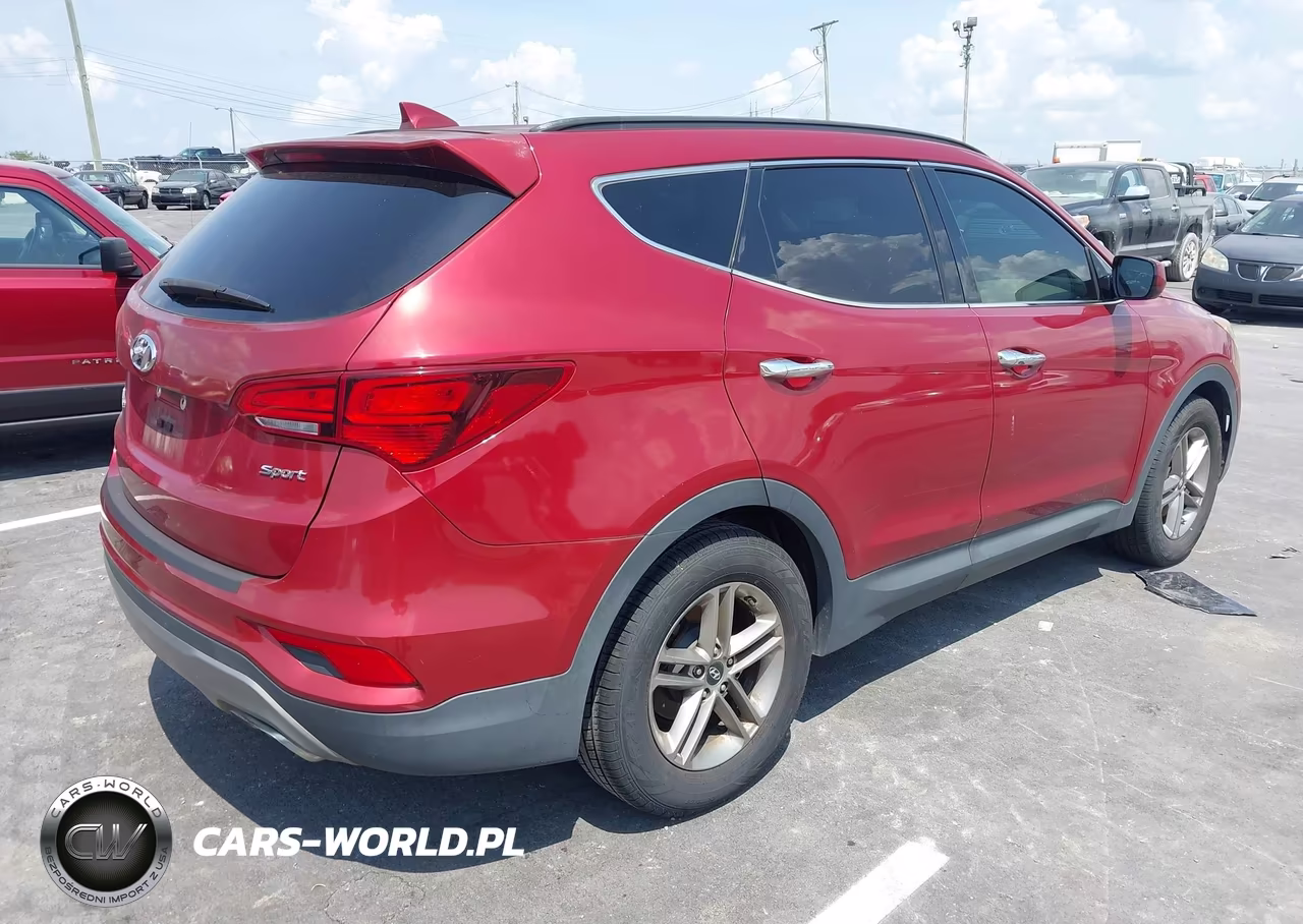2017 Hyundai Santa Fe Sport 2.4L VIN:5XYZU3LBXHG491001 - 4
