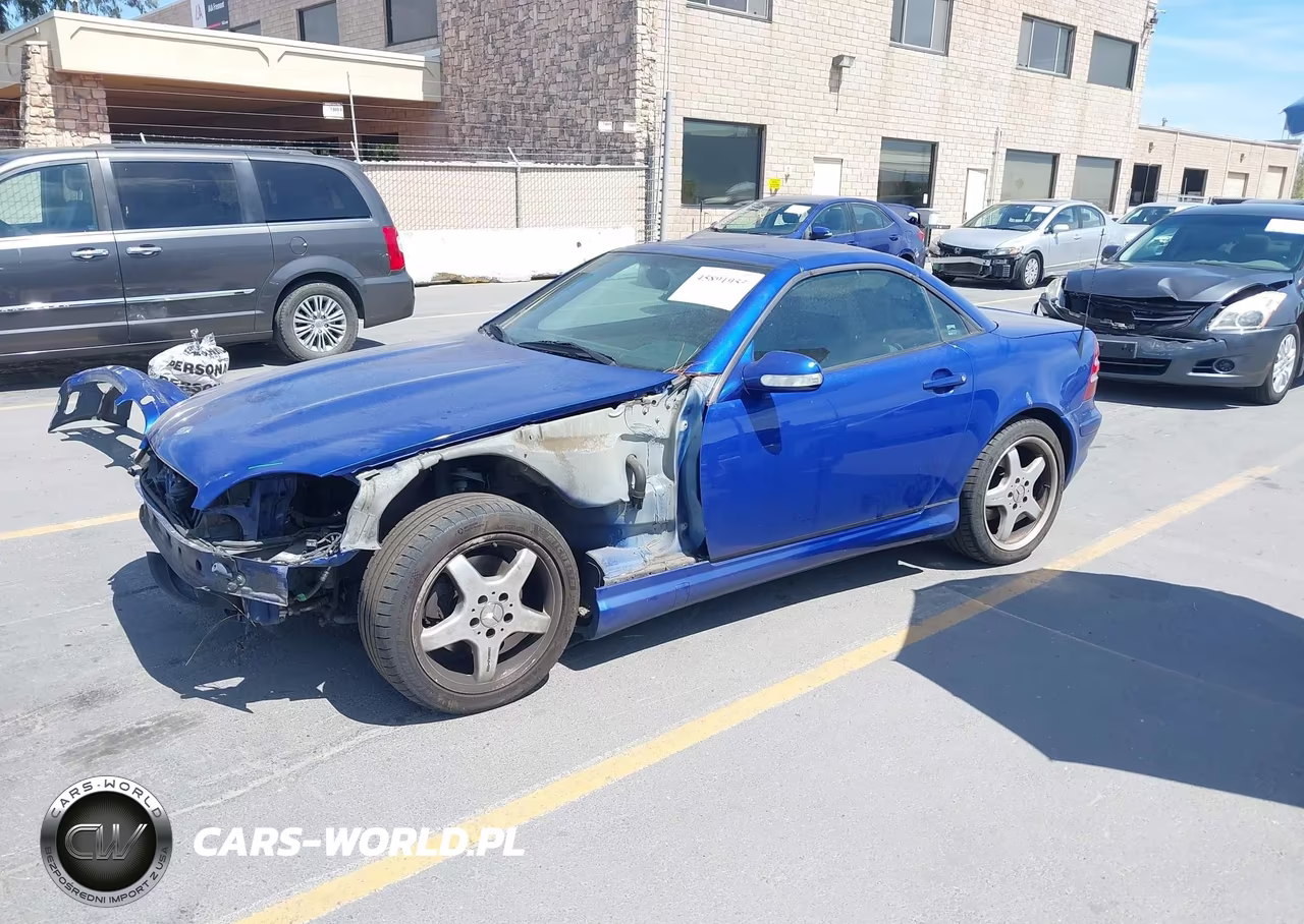 2002 Mercedes-Benz Slk 320 VIN:WDBKK65F02F241168 - 2