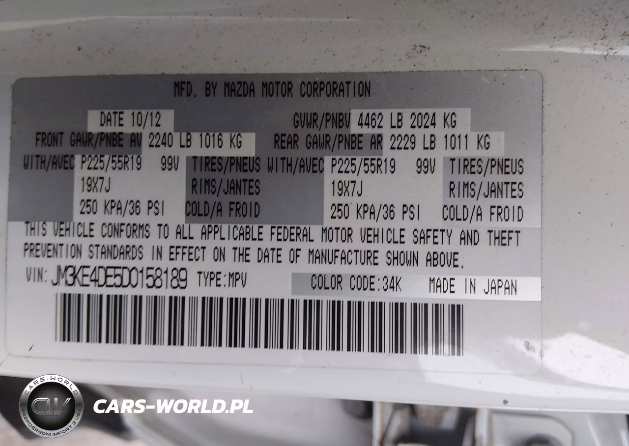 2013 Mazda Cx-5 Grand Touring VIN:JM3KE4DE5D0158189 - 9