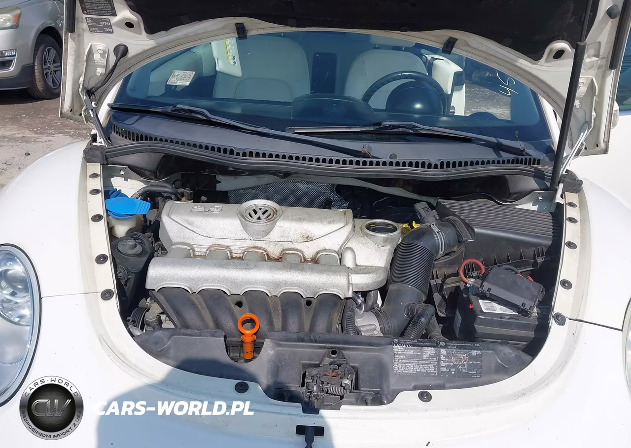2007 Volkswagen New Beetle Triple White VIN:3VWFF31Y07M419503 - 10