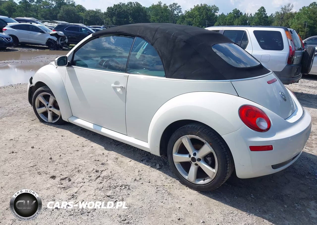 2007 Volkswagen New Beetle Triple White VIN:3VWFF31Y07M419503 - 3