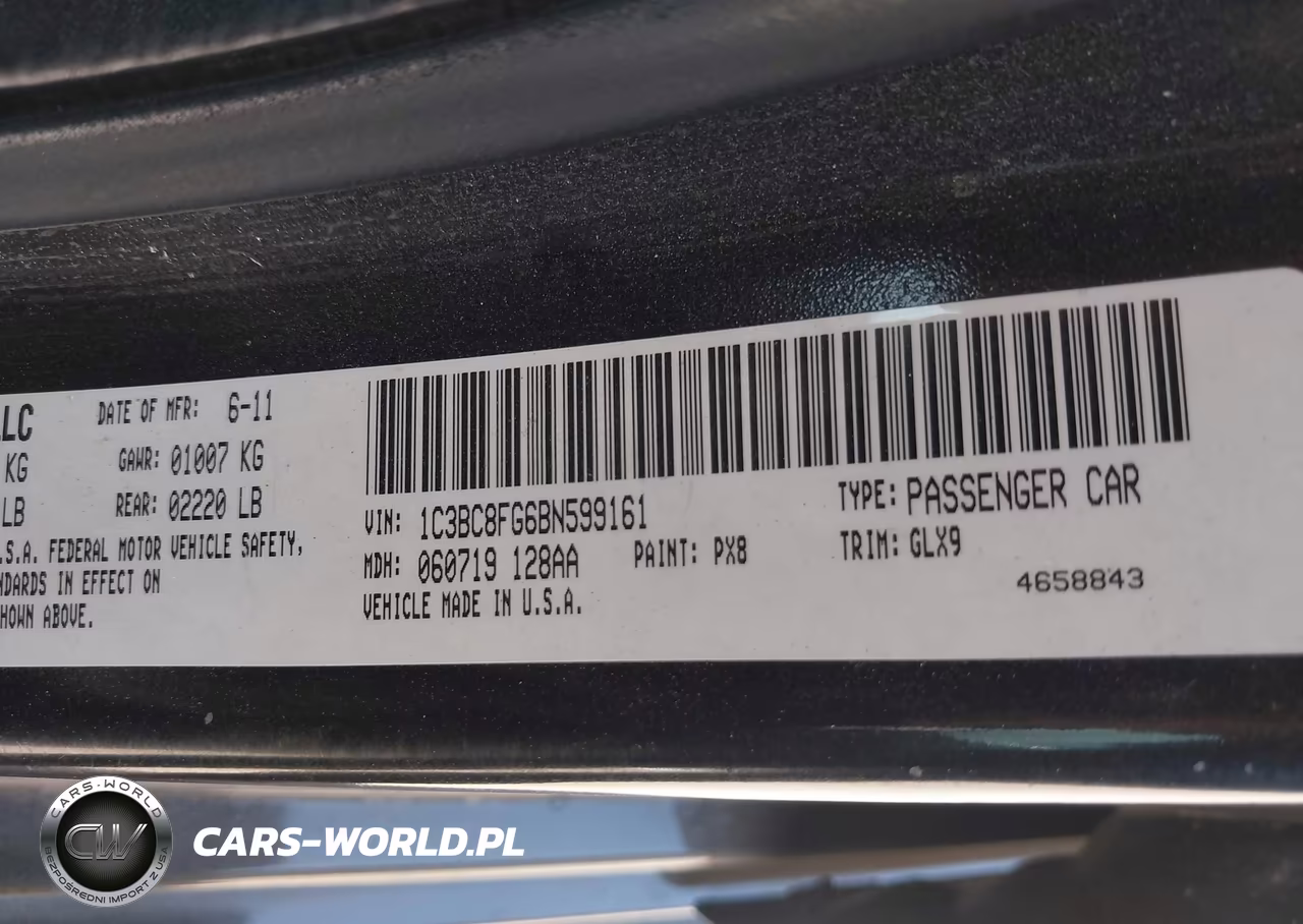 2011 Chrysler 200 S VIN:1C3BC8FG6BN599161 - 9