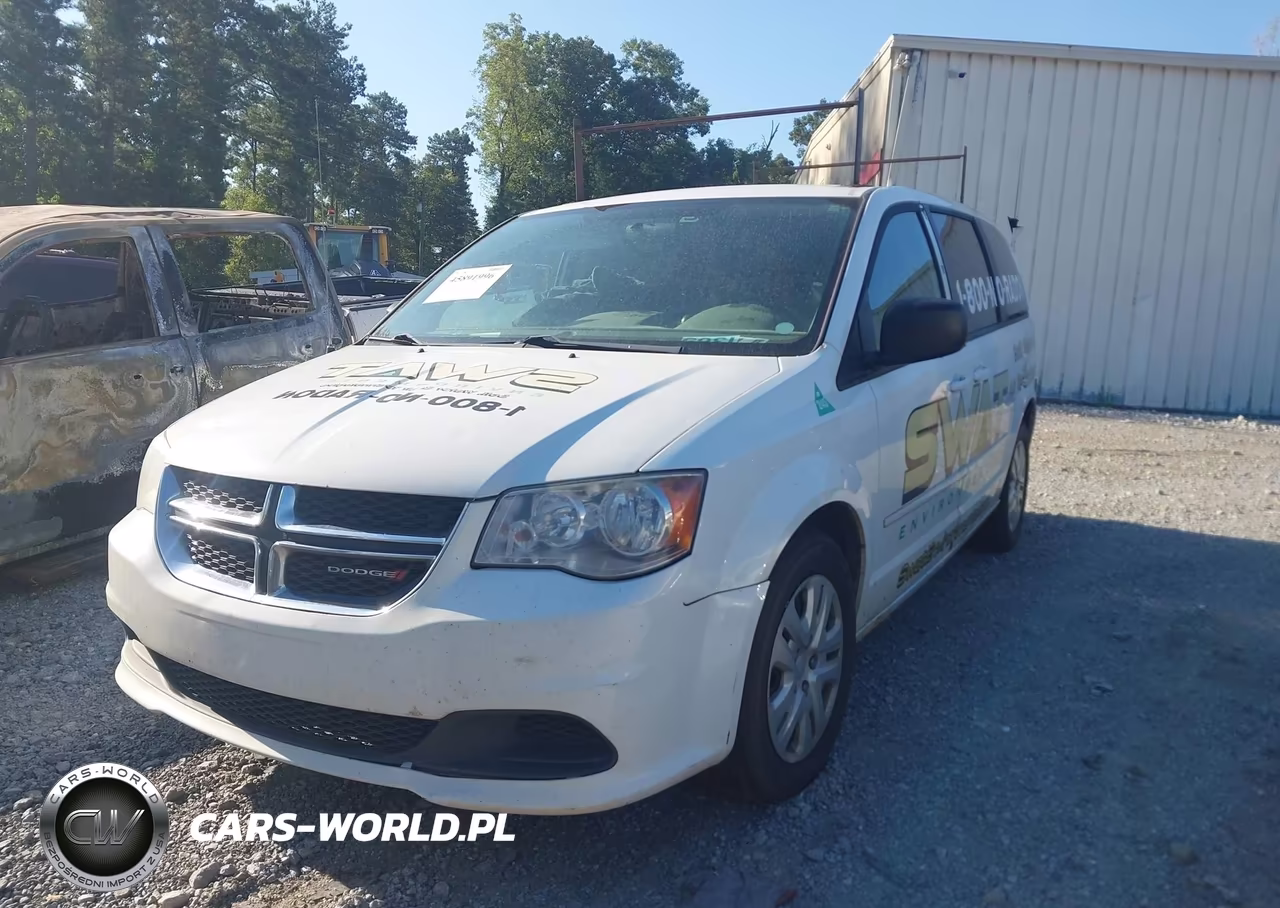 2017 Dodge Grand Caravan Se VIN:2C4RDGBG2HR741167 - 2