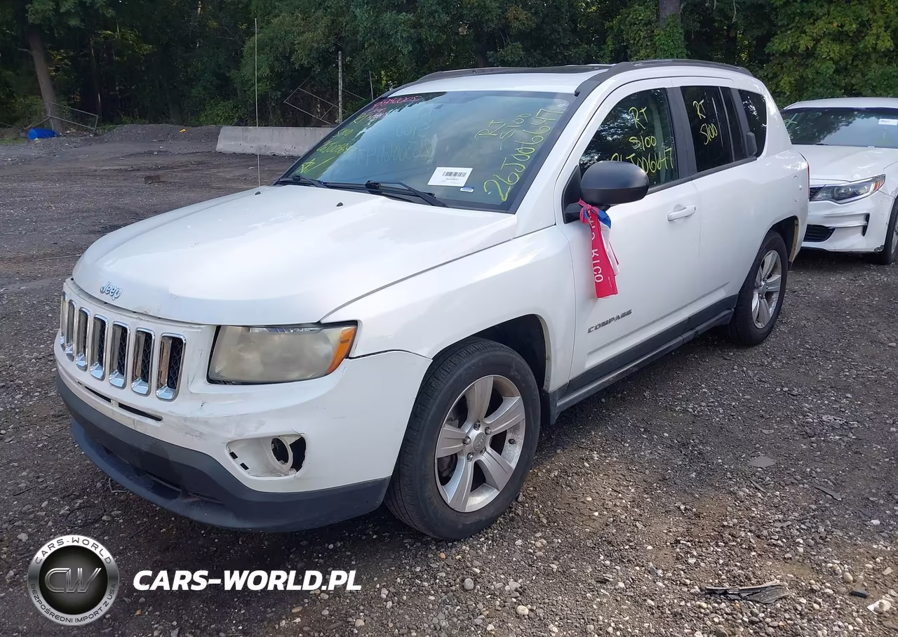 2012 Jeep Compass Latitude VIN:1C4NJDEBXCD662296 - 2