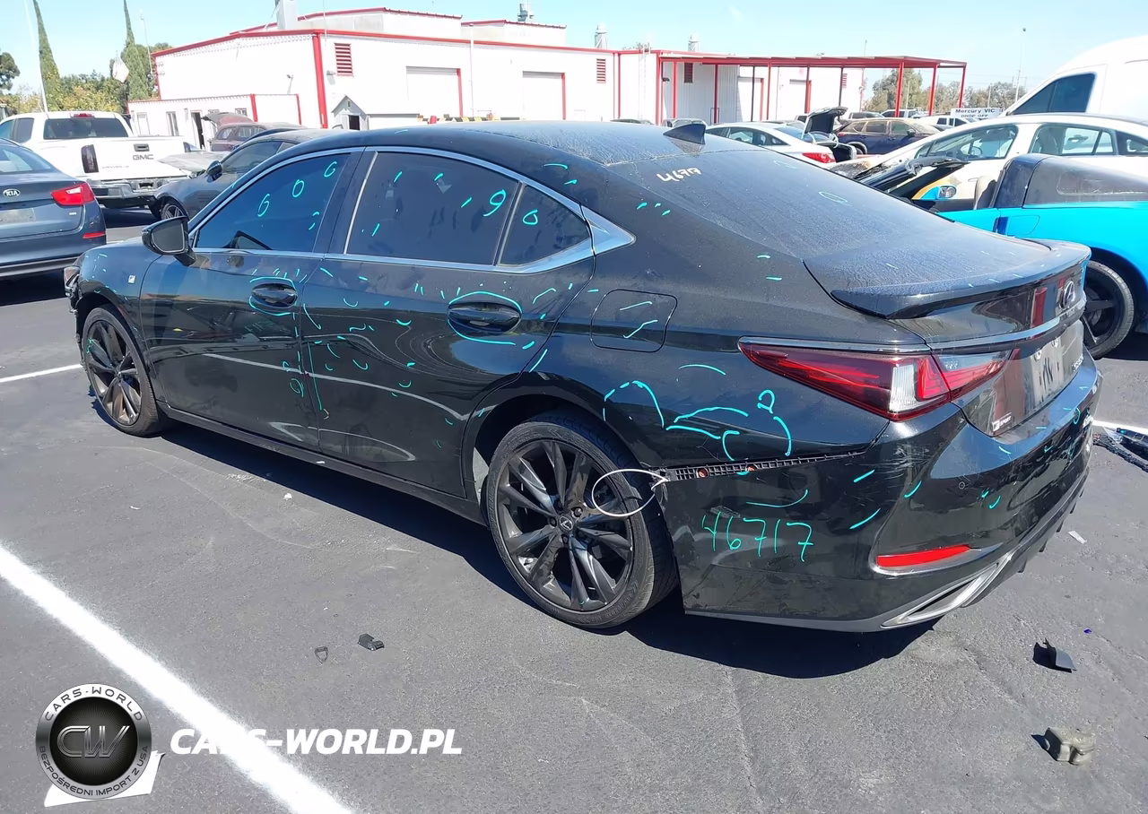 2019 Lexus Es 350 F Sport VIN:58ABZ1B12KU025444 - 3