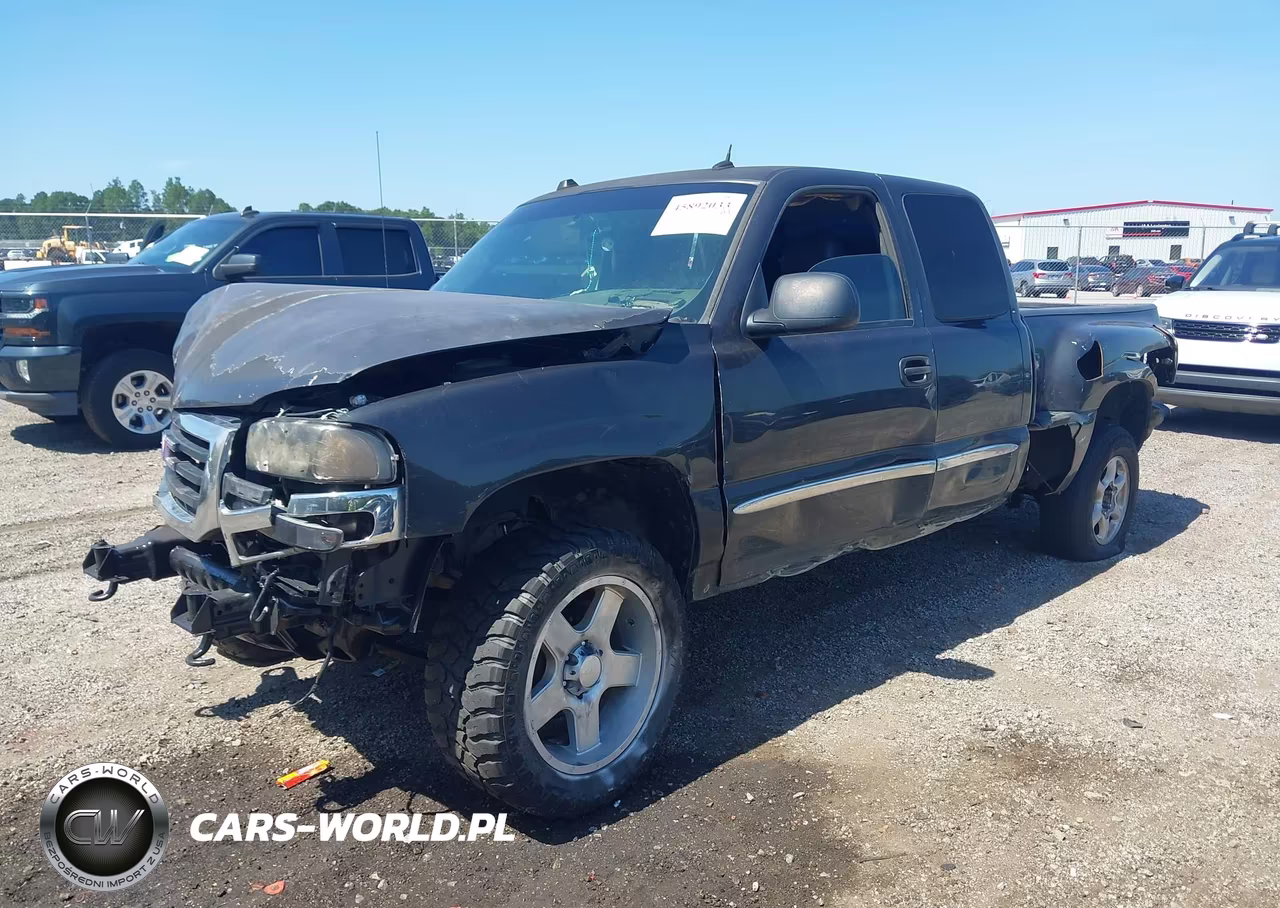 2004 GMC Sierra 1500 Sle VIN:1GTEK19TX4Z271281 - 2