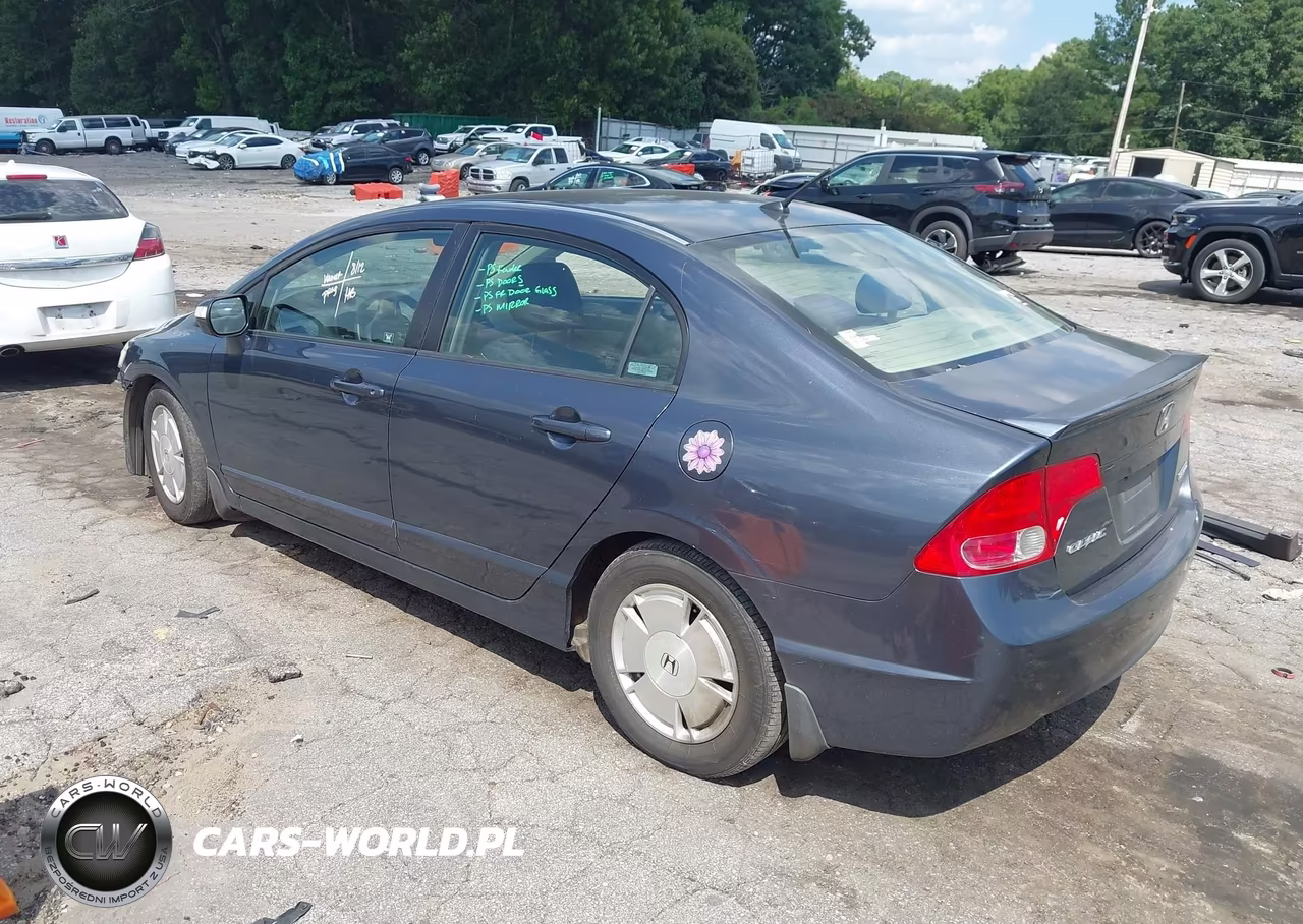 2008 Honda Civic Hybrid VIN:JHMFA36298S000983 - 3