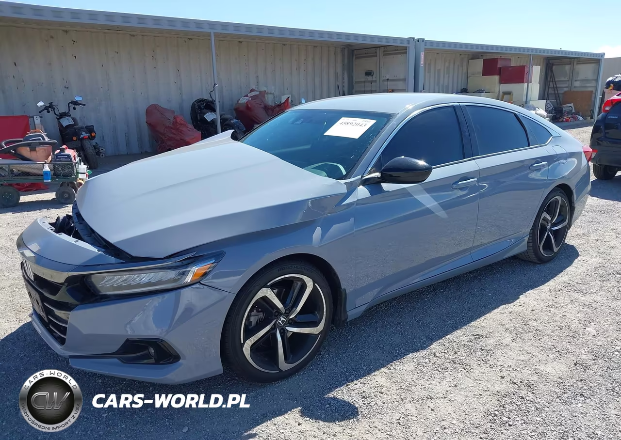 2022 Honda Accord Hybrid Sport VIN:1HGCV3F2XNA015634 - 2