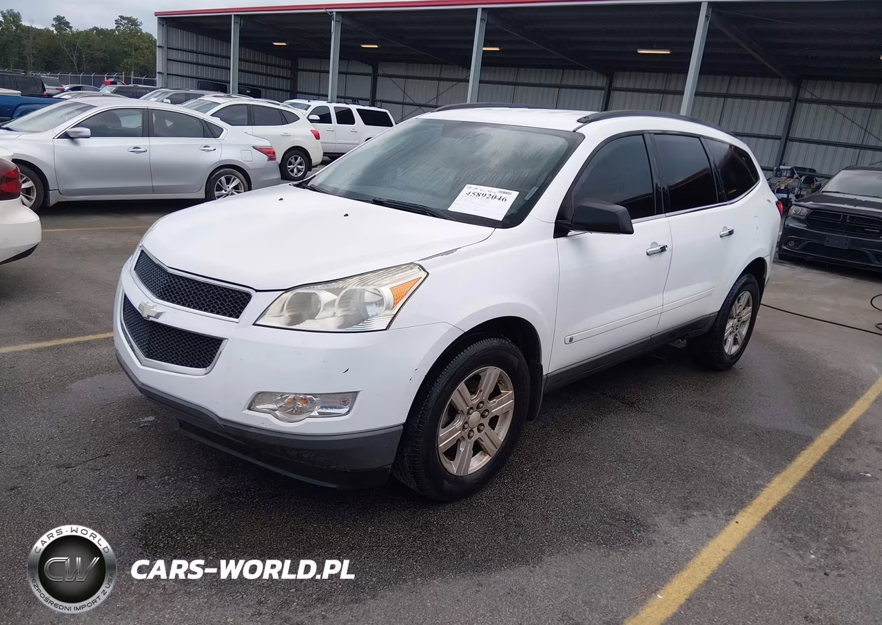 2010 Chevrolet Traverse Lt VIN:1GNLRFED9AS137159 - 2
