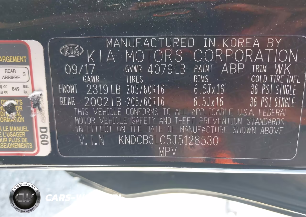 2018 Kia Niro Fe VIN:KNDCB3LC5J5128530 - 9