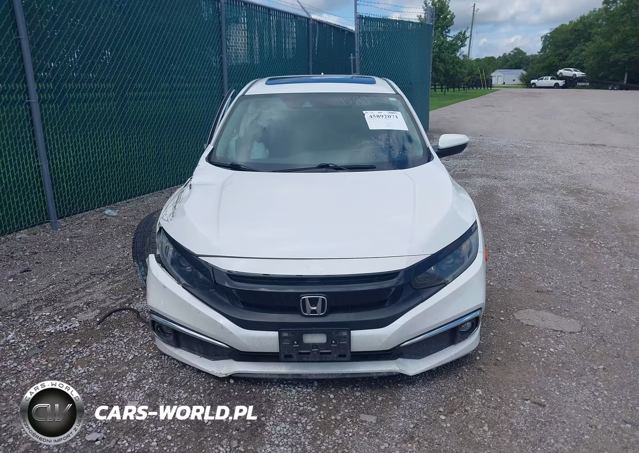 2019 Honda Civic Ex VIN:19XFC1F35KE016035 - 12